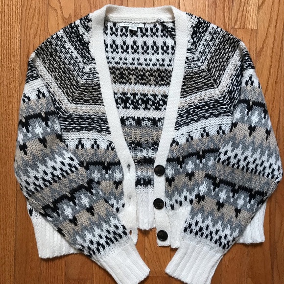 AE crop knitted cardigan! - Picture 1 of 5
